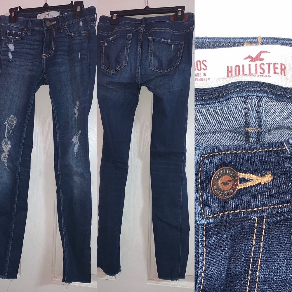Hollister women’s jeans 00s low rise super skinny